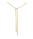 Collana TWIST in Argento 925 bagno oro Giallo 18Kt. Tessuto: Seta Arancio