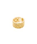 Anello SPARKLE in Argento 925 bagno oro Giallo 18 Kt.