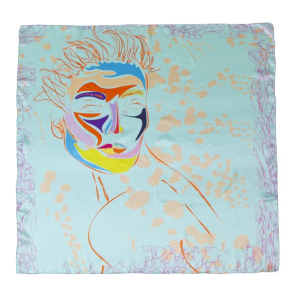 Venere in Turchese 90x90cm